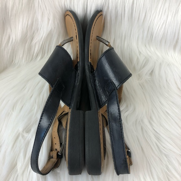 Boc leather sandals black gray size 6 - Picture 7 of 10
